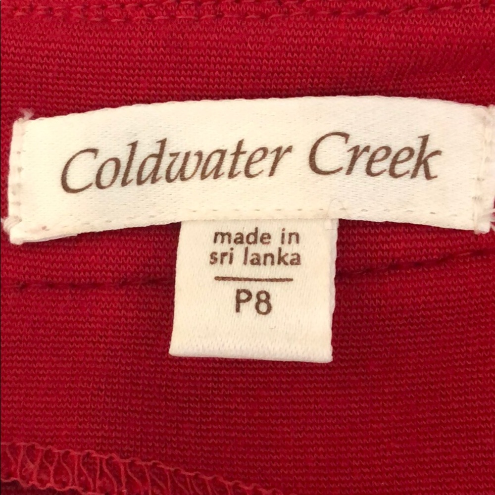 ColdWater Creek Dress, red - Picture 6 of 6